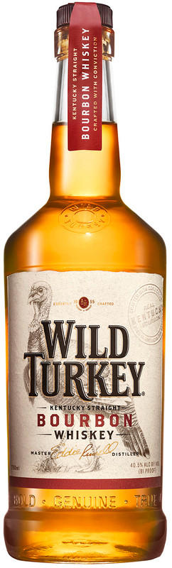 Бурбон Wild Turkey 81-Пруф 40.5%, 700мл