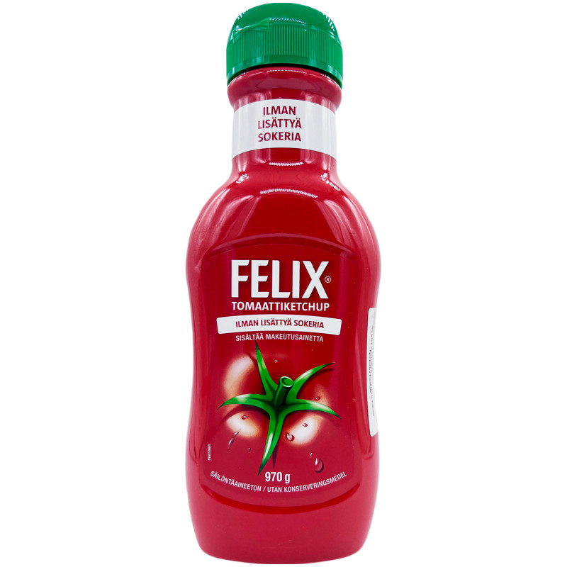 Кетчуп Felix томатный без сахара, 970г