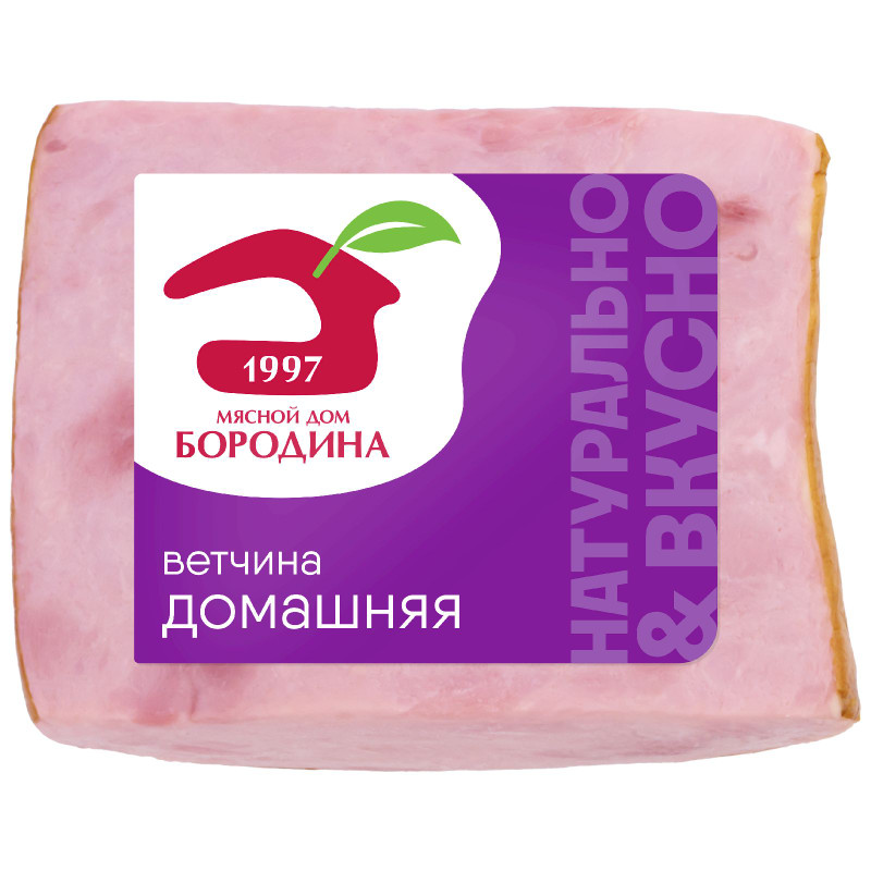 Ветчина варёная МД Бородина Домашняя категория Б