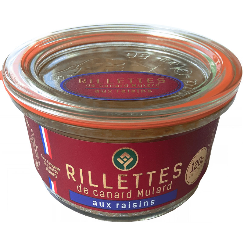Консервы Галерея Вкуса Rillettes De Canard Raisins из мяса уток, 120г