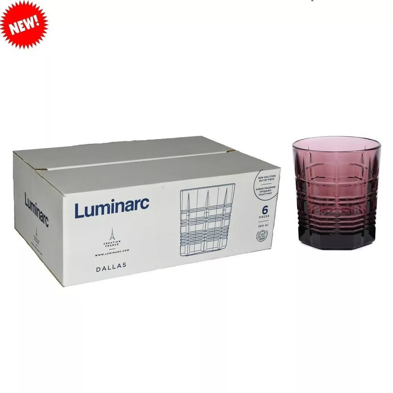 Набор стаканов Luminarc Даллас Лондон топаз, 6х300мл
