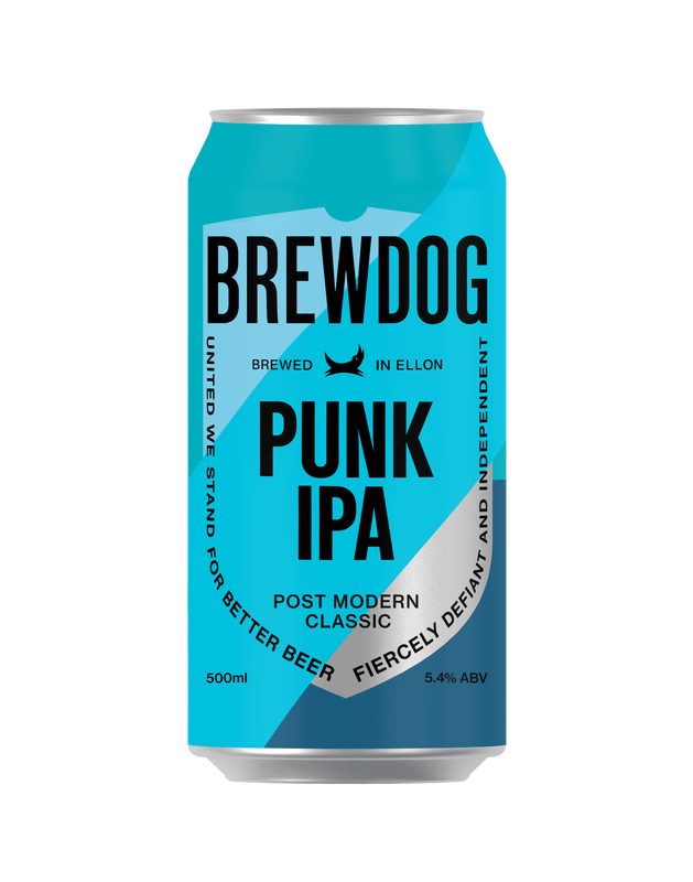 Пиво BrewDog Панк ипа светлое фильтрованное 5.4%, 500мл — фото 1