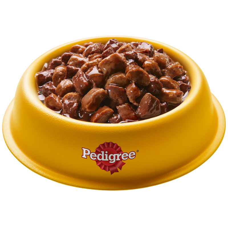 Влажный корм Pedigree для взрослых собак всех пород с говядиной в соусе, 85г — фото 3