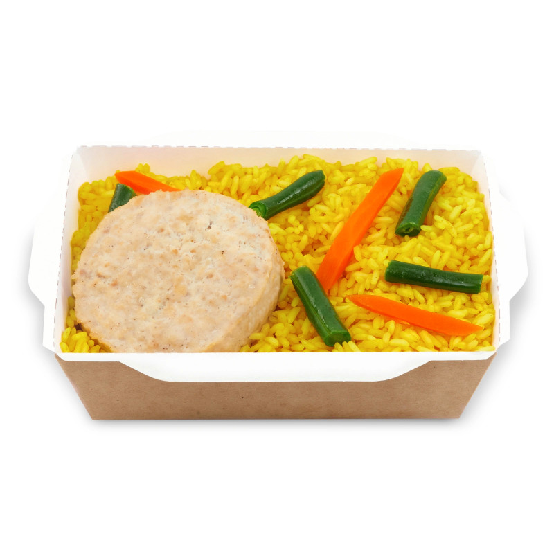 Филе трески атлантической с рисом и овощами, 310г — фото 1