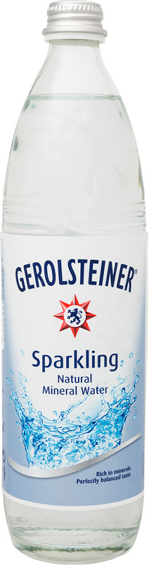 Вода Gerolsteiner минеральная лечебно-столовая газированная, 750мл