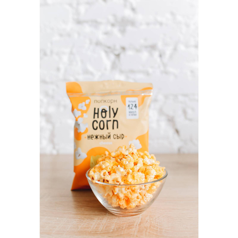 Попкорн Holy Corn со вкусом сыра воздушный, 25г — фото 2