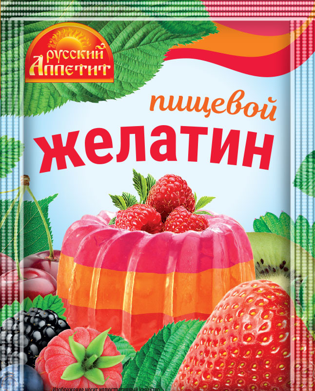 Желатин Русский Аппетит пищевой, 50г
