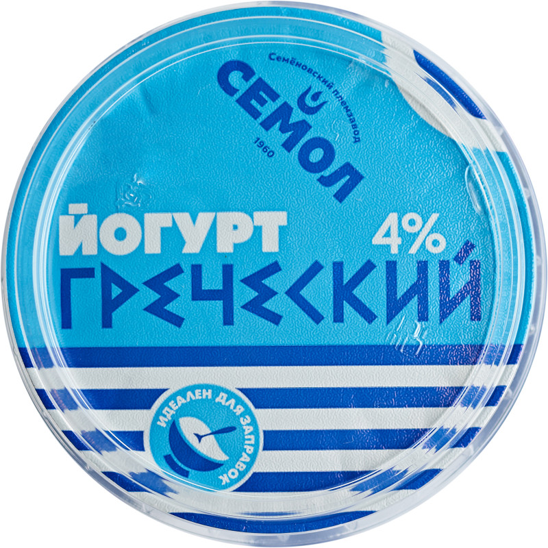 Йогурт Семол Греческий 4%, 250мл — фото 3