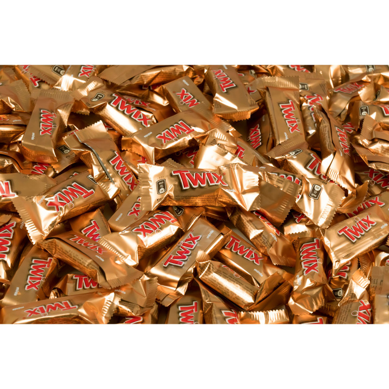 Батончик шоколадный Twix Minis с карамелью, 1кг — фото 3