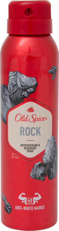 Антиперспирант-дезодорант Old Spice Rock спрей, 150мл