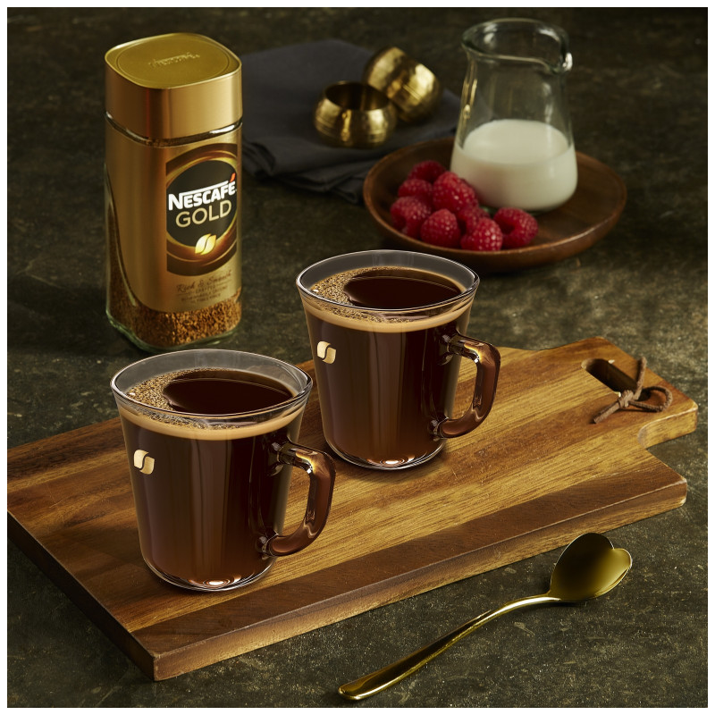 Кофе Nescafé Gold натуральный растворимый с добавлением молотого, 95г — фото 5