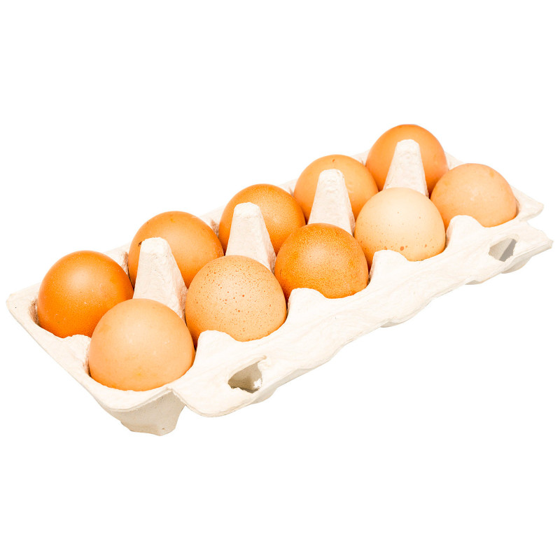 Яйцо куриное Волжанин Волжское Утро столовое С1, 10шт — фото 3