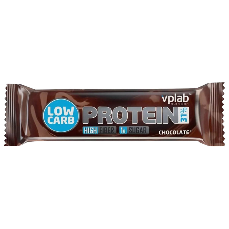 Батончик Vplab Low Carb Protein Bar со вкусом шоколада, 35г