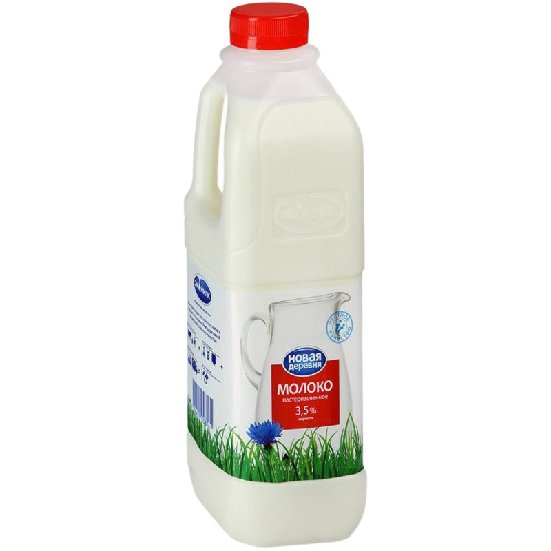 Молоко Новая Деревня пастеризованное 3.5%, 1л