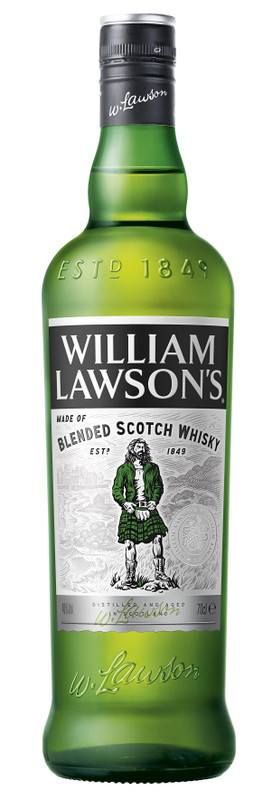 Виски William Lawsons купажированный 40%, 700мл