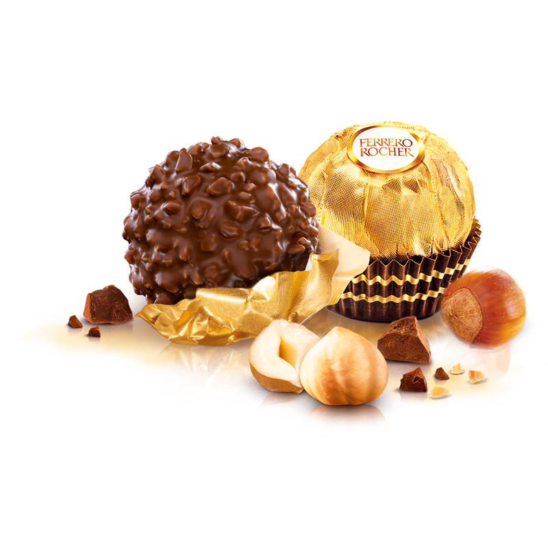 Конфеты Ferrero Rocher молочный шоколад и лесной орех-Весна — фото 1