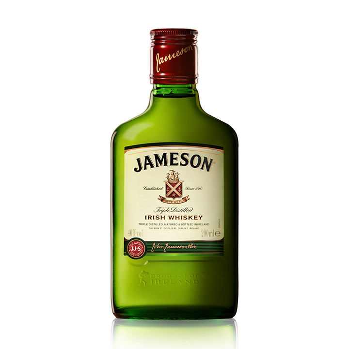 Виски Jameson ирландский купажированный 40%, 200мл