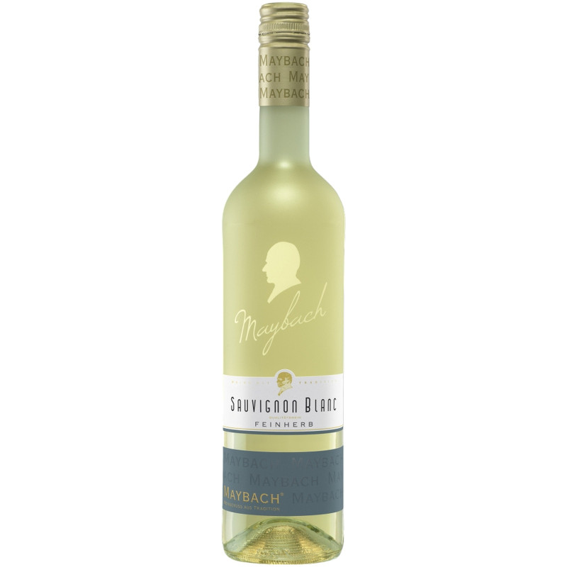 Вино Maybach Souvignon Blanc Feinherb сортовое ординарное белое полусладкое, 750мл