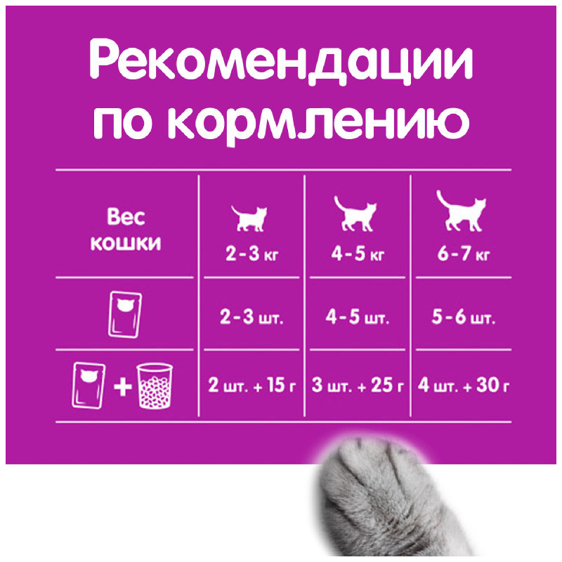 Корм Whiskas рагу с ягнёнком для котят в возрасте от 1 до 12 месяцев, 75г — фото 5