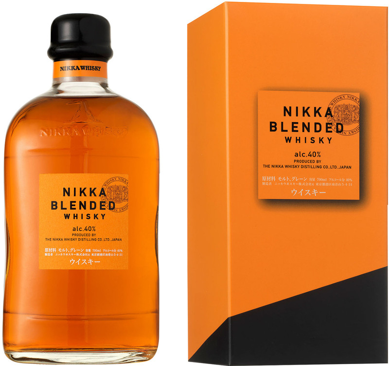 Виски Nikka Блендид 40% в подарочной упаковке, 700мл