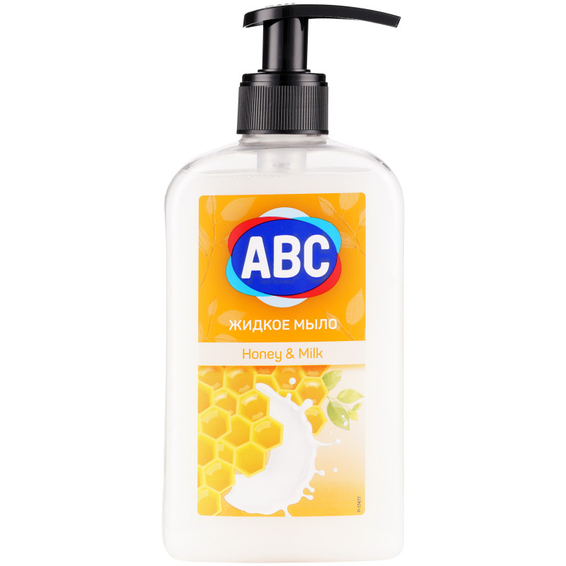 Мыло ABC Honey&Milk жидкое, 400мл