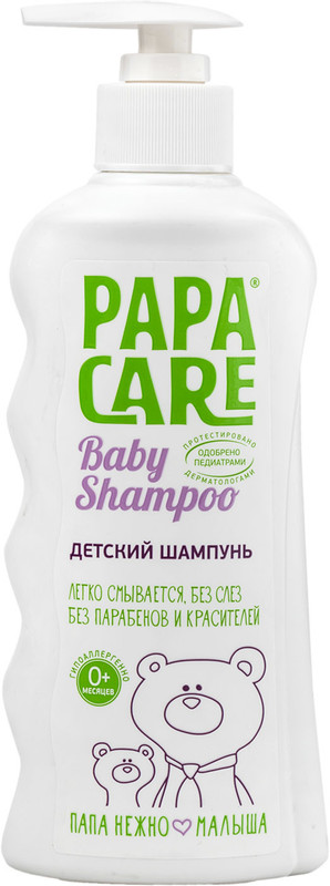Шампунь детский Papa Care с пантенолом, 250мл