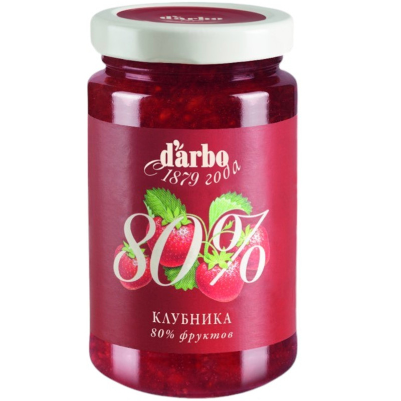 Конфитюр Darbo Клубника, 250г