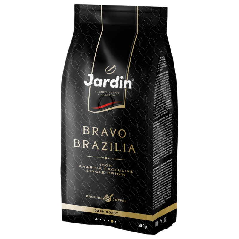 Кофе Jardin Bravo Brazilia молотый, 250г — фото 3