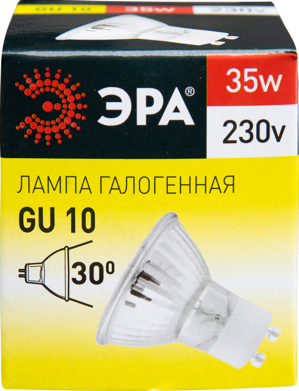 Лампа накаливания Эра JCDR GU10 35W 230V галогенная — фото 1