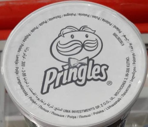 Чипсы картофельные Pringles со вкусом сметаны и лука, 190г — фото 1