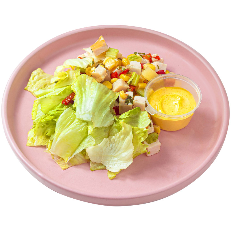 Салат из куриной грудки с ананасом Шеф Перекрёсток, 180г — фото 2