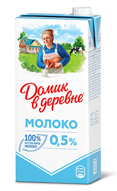 Молоко Домик в деревне стерилизованное 0.5% 950мл — фото 4