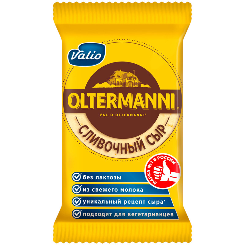 Сыр полутвёрдый Viola Oltermanni Сливочный 17%, 450г