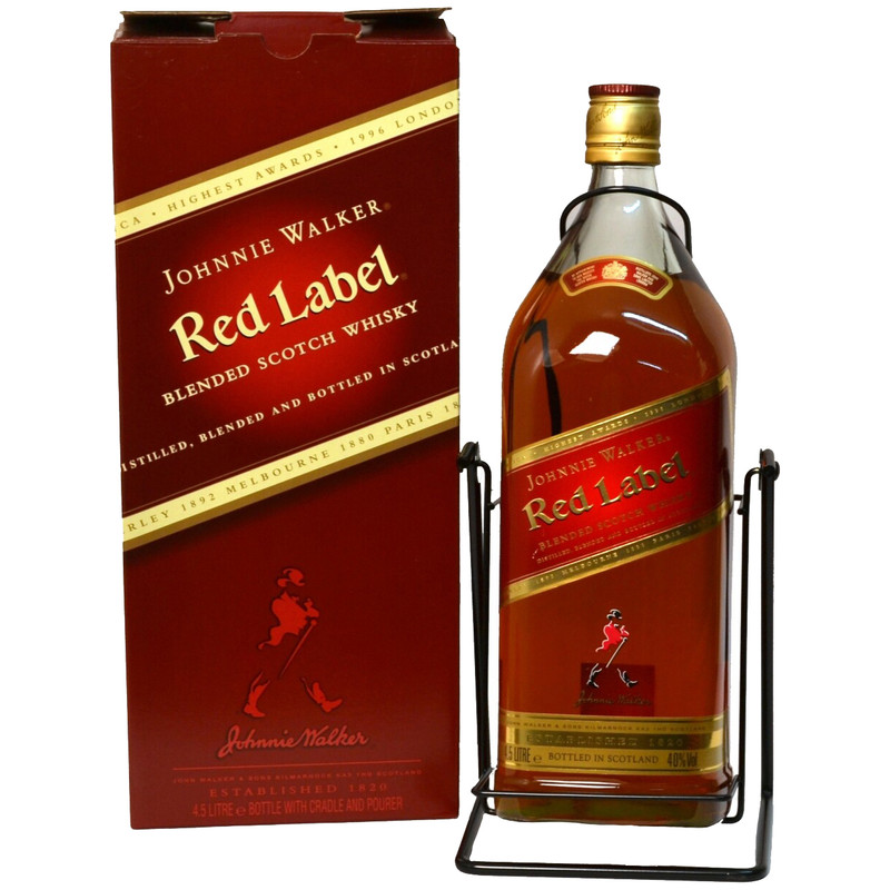Виски Johnnie Walker Red Label 40%, 4.5л