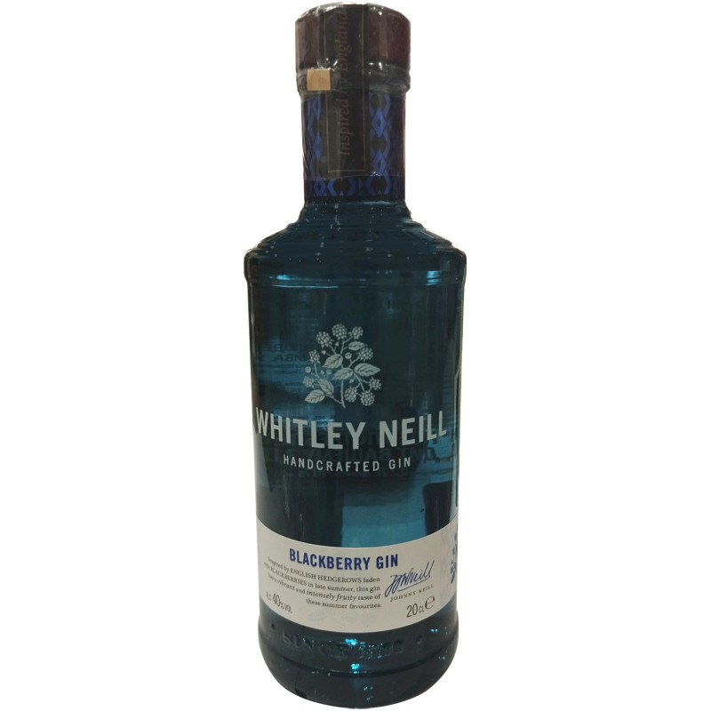 Настойка Whitley Neill Blackberry Gin полусладкая 40%, 200мл
