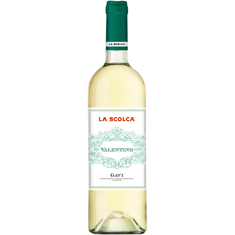 Вино La Scolca Gavi DOCG Valentino белое сухое 12%, 750мл