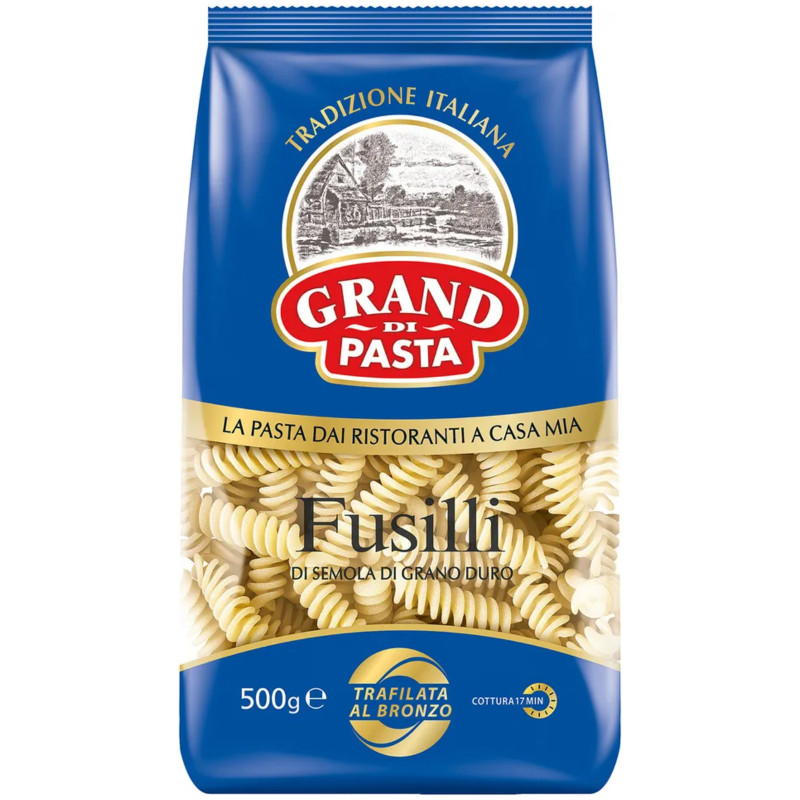 Макароны Grand di pasta фузилли, 500г