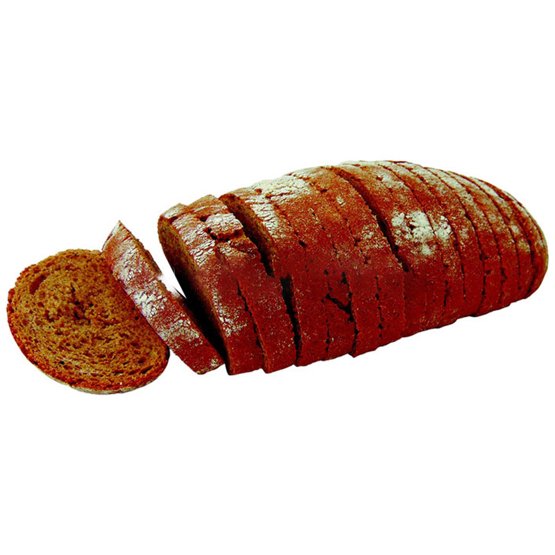 Хлеб Анапский ХК Кубанский казачий ржаной половинка в нарезке 1 сорт, 300г