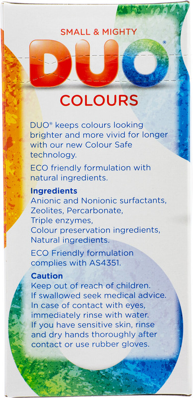 Порошок стиральный Duo Colours для цветного белья концентрированный, 1кг — фото 3