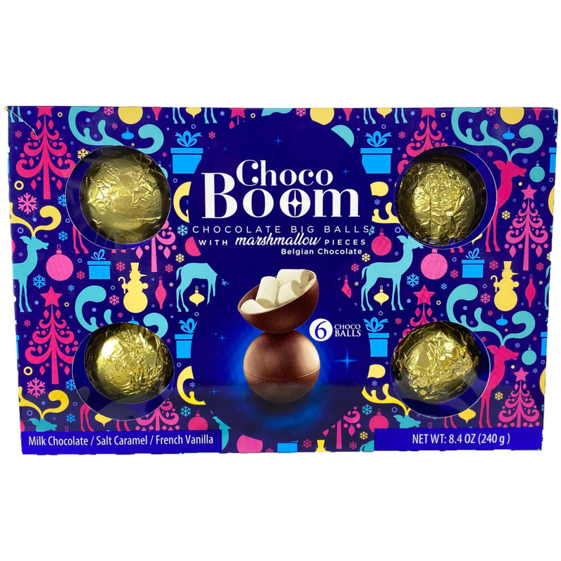 Шарики Choco Boom шоколадные с маршмэллоу, 240г