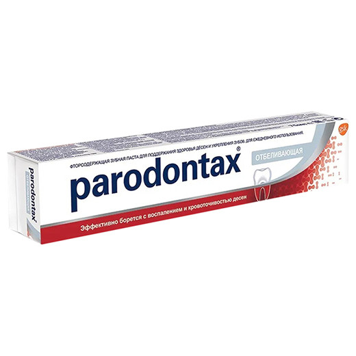 Зубная паста Parodontax бережное отбеливание, 75мл — фото 1