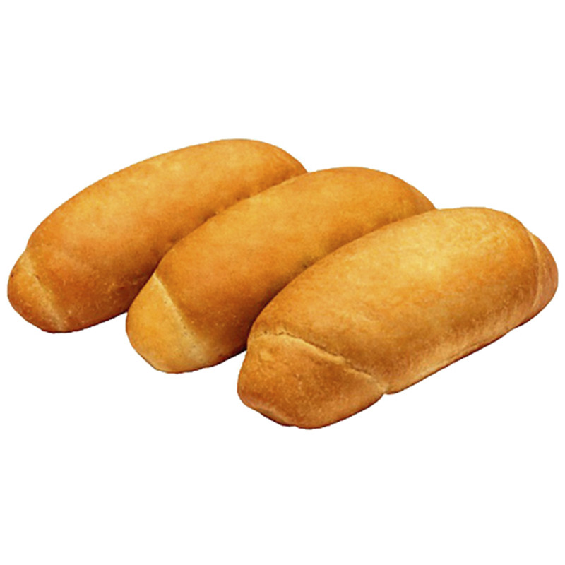 Булочки Покровский Хлеб для хот-догов 3шт, 180г — фото 1