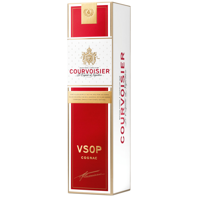 Коньяк Courvoisier VSOP 40% в подарочной упаковке, 700мл — фото 1