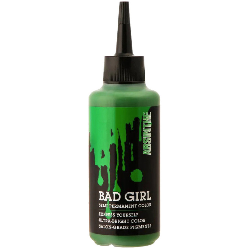 Краска для волос Bad Girl Absinthe неоновый зелёный, 150мл — фото 1
