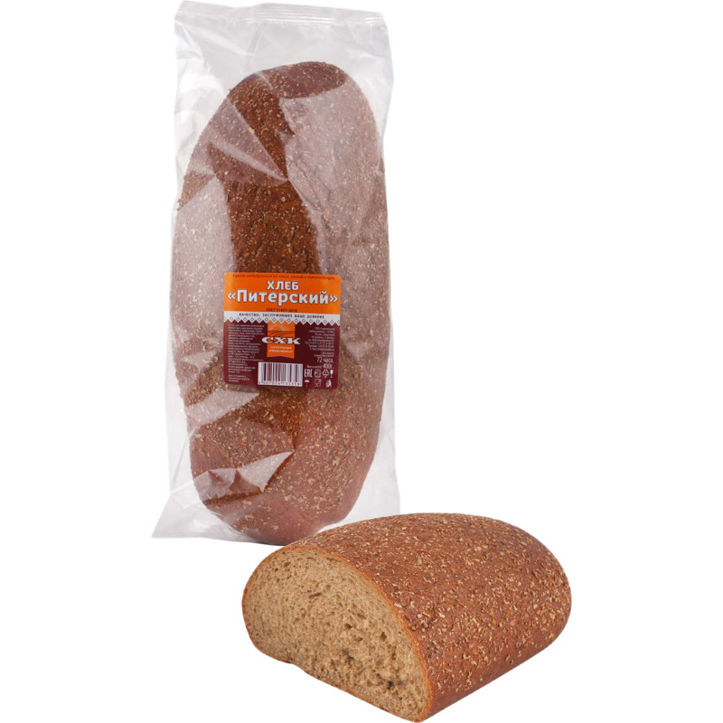 Хлеб Сарапульский ХК Питерский ржано-пшеничный, 400г