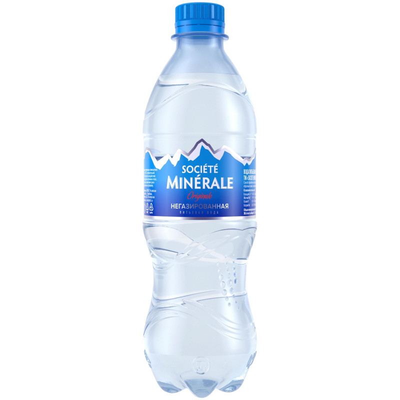 Вода Societe Minerale Originale питьевая негазированная, 500мл