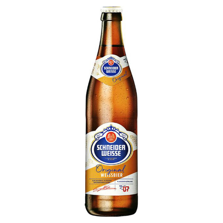 Пиво Schneider Weisse ТАП 7 Меин Оригинал тёмное нефильтрованное 5.4%, 500мл