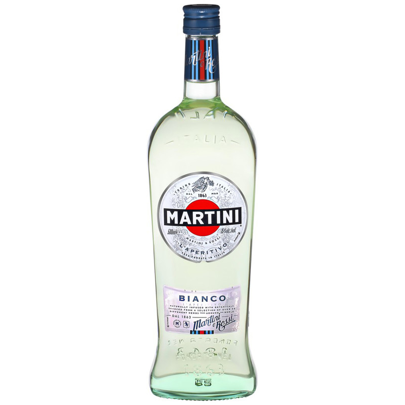 Напиток Вермут Martini Bianco белый сладкий 15%, 500мл