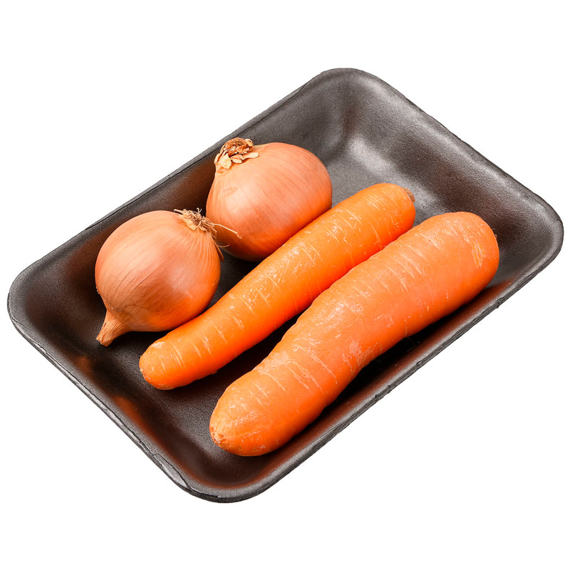 Набор овощей морковь + лук, 600г — фото 3