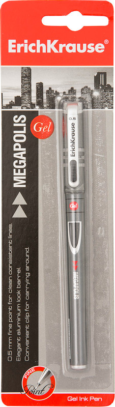 Ручка Erich Krause Megapolis Gel гелевая — фото 1